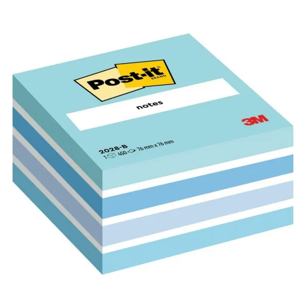POST-IT Bloček kocka Post-it 76x76 ľadová 2028N (MM202830)
