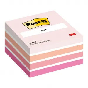 POST-IT Bloček kocka Post-it 76x76 ružová (MM202811)