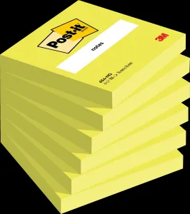 Bloček Post-it 76x76 zelený 6 x 100 lístkov