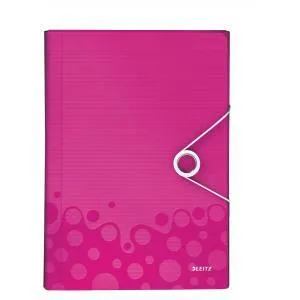 Leitz harmonikový A4 ružová