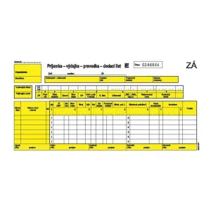 Igaz 277 Príjemka-výdajka-prevodka-dodací list (