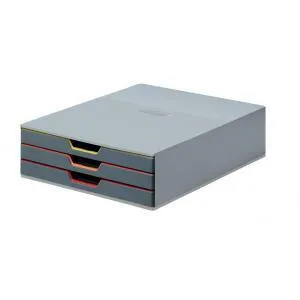 Durable Zásuvkový box VARICOLOR 3