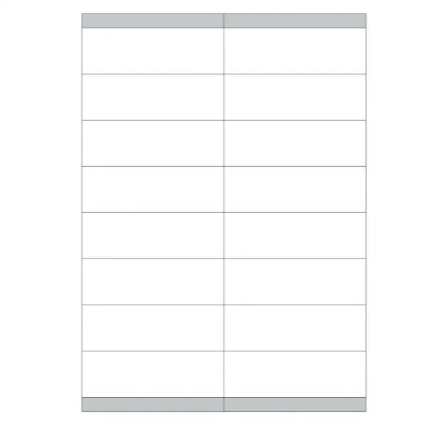 Agipa Etikety univerzálne 105x35mm Etibox A4 100 hárkov