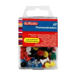 HERLITZ Napichovacie špendlíky mix farieb 60 ks