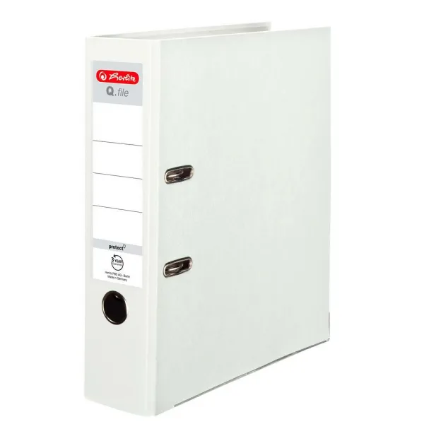 Herlitz pákový zakladač A4 8 cm biely