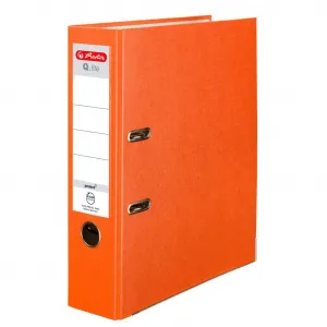 Herlitz pákový zakladač A4 8 cm oranžový