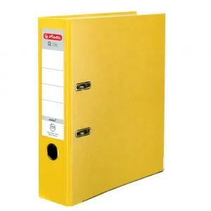 Herlitz pákový zakladač A4 8 cm žltý