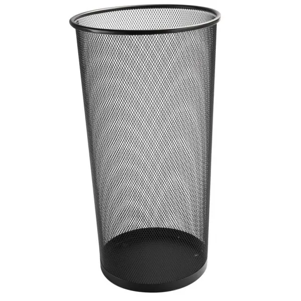 Q-CONNECT Drôtený kôš na dáždniky 22,6l čierny