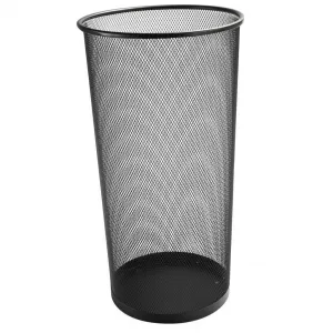 Q-CONNECT Drôtený kôš na dáždniky 22,6l čierny
