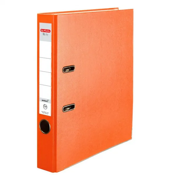 Herlitz pákový zakladač A4 5 cm oranžový