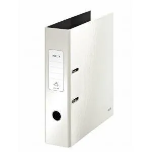 LEITZ 180 Wow Pákový zakladač 8 cm A4 biely