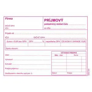Igaz 44 Príjm.pokl.doklad s DPH A6sam