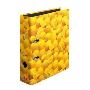 Herlitz Šanón pákový A4 8 cm lamino citrón