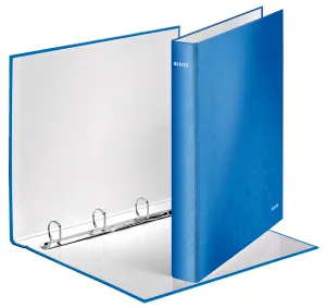 Leitz Zakladač krúžkový A4 Wow Maxi 4 cm 4 krúžky modrý