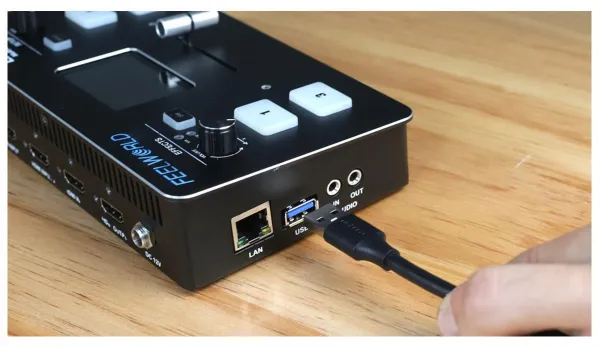 Feelworld LivePro L1 4x HDMI prepínač USB Streaming 15658