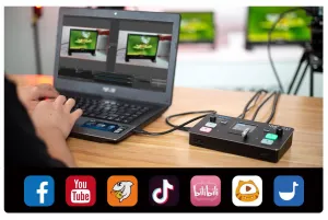 Feelworld LivePro L1 4x HDMI prepínač USB Streaming 15658