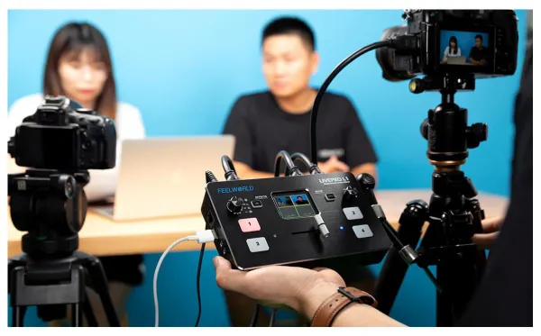 Feelworld LivePro L1 4x HDMI prepínač USB Streaming 15658