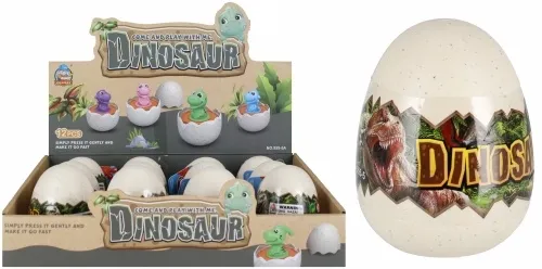 CreativeToys Dinosaurus vo vajci na kolieskach