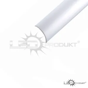 LEDprodukt Mliečna krytka oblúková pre ROHOVÁ R1 Dĺžka: 2m