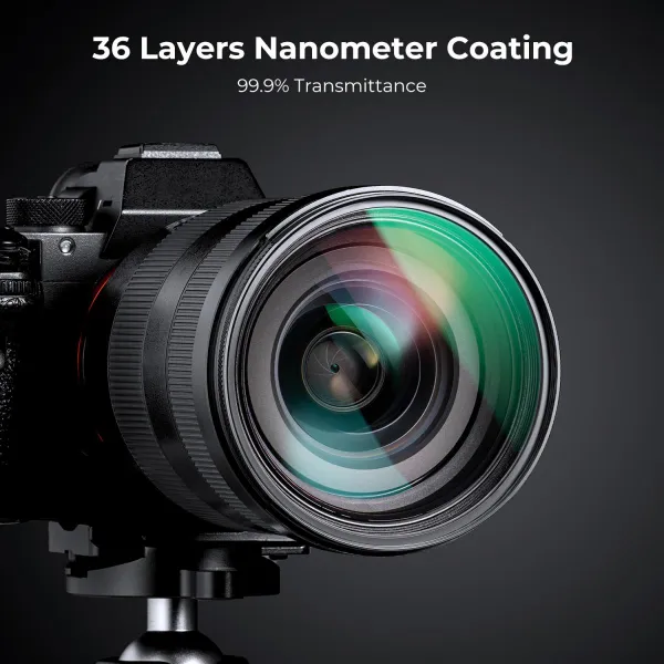 K&F Concept 67 mm MCUV filter, HD ultratenký mosadzný rám, 36-vrstvový antireflexný... 20971