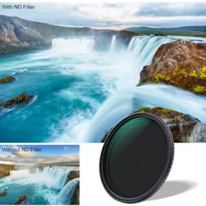 K&F Concept Kruhový polarizátor Nano-X plus variabilný filter ND2-ND32 (49 mm) 18843
