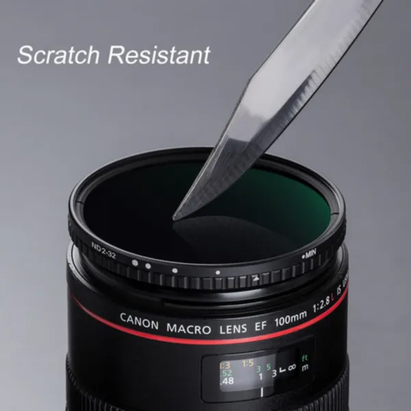 K&F Concept Kruhový polarizátor Nano-X plus variabilný filter ND2-ND32 (49 mm) 18843