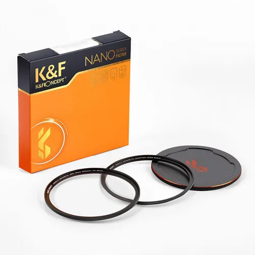 K&F Concept Nano-X magnetický čierny hmlový filter 1/4 s prstencom adaptéra a krytkou... 21859