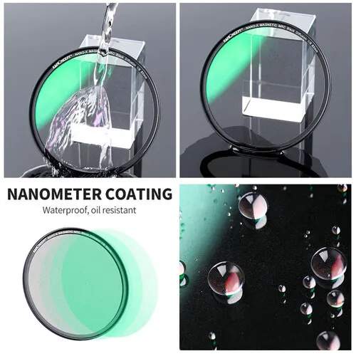 K&F Concept Nano-X magnetický čierny hmlový filter 1/8 s prstencom adaptéra a krytom... 21879