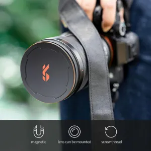 K&F Concept Nano-X magnetický čierny hmlový filter 1/8 s prstencom adaptéra a krytom... 21879