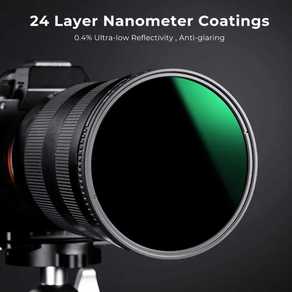 K&F Concept Variabilný ND filter ND8-ND2000 Nano-X s multi-odolnou vrstvou (72 mm) 19117