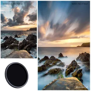 K&F Concept Variabilný ND filter ND8-ND2000 Nano-X s multi-odolnou vrstvou (72 mm) 19117