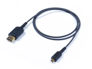 Infinitec HDMI TO MICRO-HDMI ultra tenký flexibilný 4K kábel, 80 cm 13130
