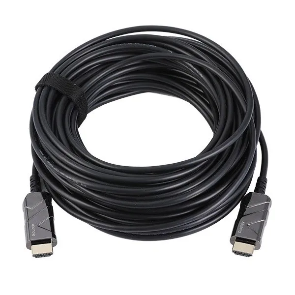 PremiumCord Ultra High Speed HDMI 2.1 optický kábel 8K @ 60Hz, pozlátený 25m 18654