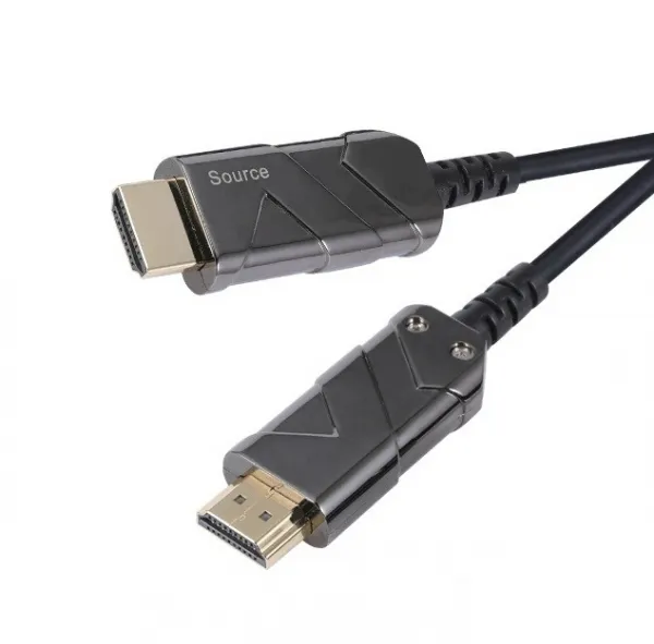 PremiumCord Ultra High Speed HDMI 2.1 optický kábel 8K @ 60Hz, pozlátený 25m 18654
