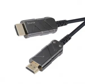 PremiumCord Ultra High Speed HDMI 2.1 optický kábel 8K @ 60Hz, pozlátený 25m 18654