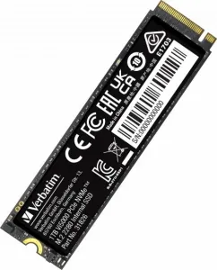 VERBATIM SSD Vi5000 Internal PCIe NVMe M.2 SSD 1TB , W xx00/ R xx00 MB/s