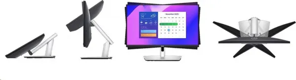 DELL P2424HT IPS Touch, FHD, 5ms 300cd, USB-C Hub, HDMI, DP, LAN, Repro, 3Yr 210-BHSK
