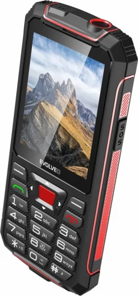 EVOLVEO StrongPhone W4, červená