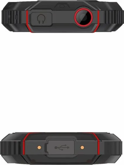 EVOLVEO StrongPhone W4, červená