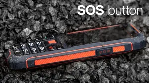 EVOLVEO StrongPhone W4, červená