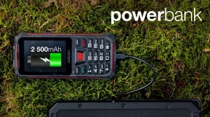 EVOLVEO StrongPhone W4, červená