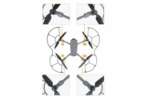 Stablecam DJI AIR 3 - Ochranné oblúky 1DJ2853