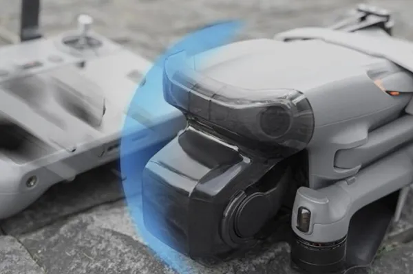 Stablecam DJI AIR 3 - Kryt stabilizovaného závesu a predný chránič senzora 1DJ2857