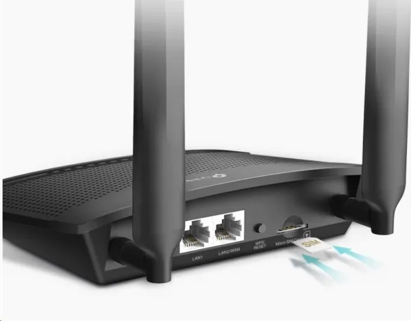 TP-LINK N 4G LTE Router, 2xRJ45