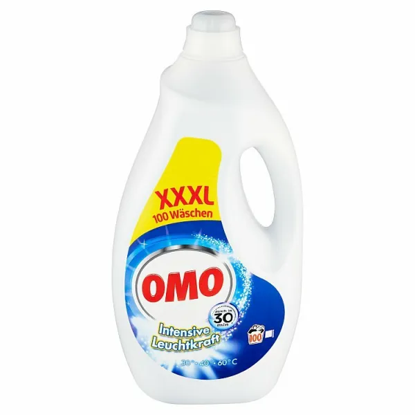 Omo Intensive Leuchtkraft tekutý prací prípravok 100 praní 5 l 1ks