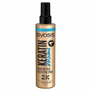 Syoss Keratin & Volume Blow Dry sprej pre tepelnú ochranu 200 ml