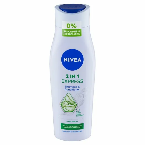 Nivea 2in1 Care Express Protect & Moisture šampón a kondicionér 2 v1 250 ml