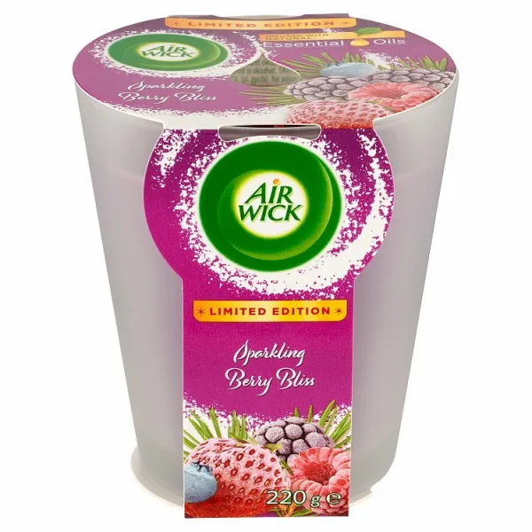 Air Wick Essential Oils Sviečka zimné ovocie 220 g 1ks