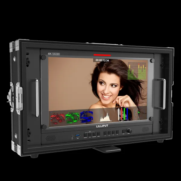 Lilliput Q15 15,6" 12G-SDI/HDMI vysielací štúdiový monitor (V-Mount) 21204