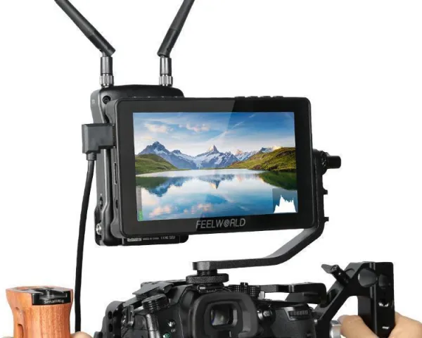 Feelworld F5 Pro V4 6-palcový dotykový monitor DSLR fotoaparátu Field Monitor 21616